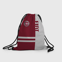 Рюкзак-мешок Fiat, цвет: 3D-принт