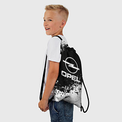 Рюкзак-мешок Opel: Black Spray, цвет: 3D-принт — фото 2