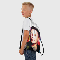 Рюкзак-мешок Илон Маск, цвет: 3D-принт — фото 2