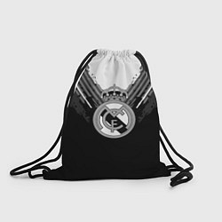 Рюкзак-мешок FC Real Madrid: Black Style, цвет: 3D-принт