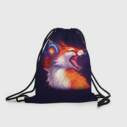 Рюкзак-мешок Disco Fox, цвет: 3D-принт