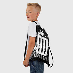 Рюкзак-мешок Paramore: Black & White, цвет: 3D-принт — фото 2