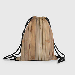 Рюкзак-мешок Деревянная обшивка, цвет: 3D-принт