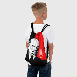 Рюкзак-мешок Хитрый Ленин, цвет: 3D-принт — фото 2