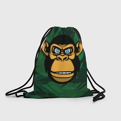 Рюкзак-мешок Тропическая горилла, цвет: 3D-принт