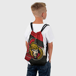 Рюкзак-мешок HC Ottawa Senators: Old Style, цвет: 3D-принт — фото 2