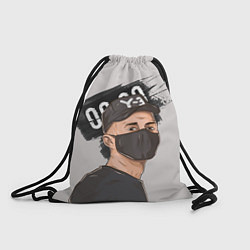 Рюкзак-мешок Y-3 00:00, цвет: 3D-принт