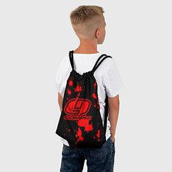 Рюкзак-мешок OOMPH!, цвет: 3D-принт — фото 2