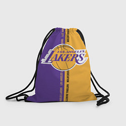 Рюкзак-мешок NBA: LA Lakers, цвет: 3D-принт
