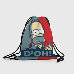 Рюкзак-мешок Homer Simpson DOH!, цвет: 3D-принт