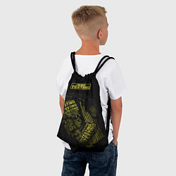 Рюкзак-мешок ASAP Rocky: Testing, цвет: 3D-принт — фото 2