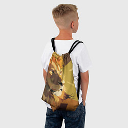 Рюкзак-мешок Король лев, цвет: 3D-принт — фото 2