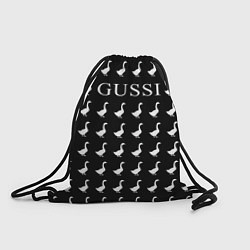 Рюкзак-мешок GUSSI Black, цвет: 3D-принт