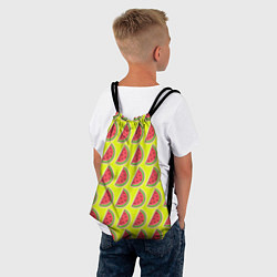 Рюкзак-мешок Арбузный микс, цвет: 3D-принт — фото 2
