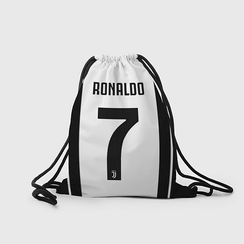 Мешок для обуви FC Juventus: Ronaldo 18-19 / 3D-принт – фото 2