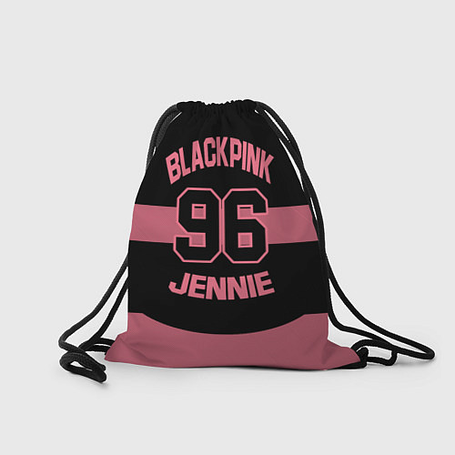 Мешок для обуви Black Pink: Jennie 96 / 3D-принт – фото 2