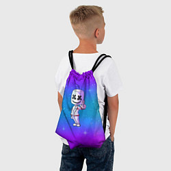 Рюкзак-мешок Marshmello: Spaceman, цвет: 3D-принт — фото 2