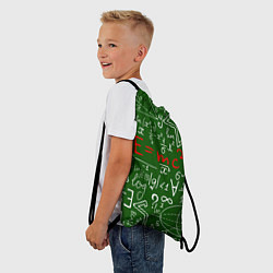 Рюкзак-мешок E=mc2: Green Style, цвет: 3D-принт — фото 2