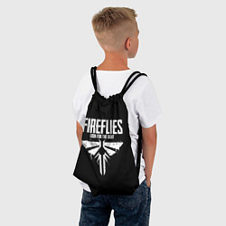 Рюкзак-мешок Fireflies: White Logo, цвет: 3D-принт — фото 2
