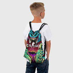 Рюкзак-мешок CS:GO Beast Rage, цвет: 3D-принт — фото 2