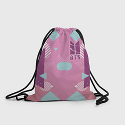 Рюкзак-мешок BTS Geometry, цвет: 3D-принт