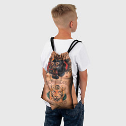 Рюкзак-мешок МакГрегор татуировки, цвет: 3D-принт — фото 2