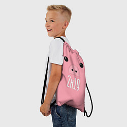 Рюкзак-мешок Piggy 2k19, цвет: 3D-принт — фото 2