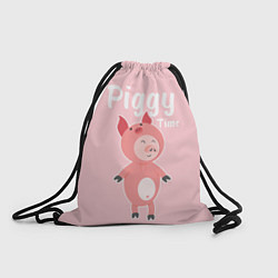 Рюкзак-мешок Piggy Time, цвет: 3D-принт