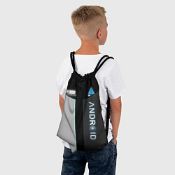 Рюкзак-мешок Detroit: Android RK900, цвет: 3D-принт — фото 2