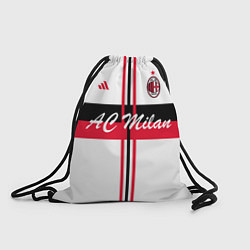 Рюкзак-мешок AC Milan: White Form, цвет: 3D-принт