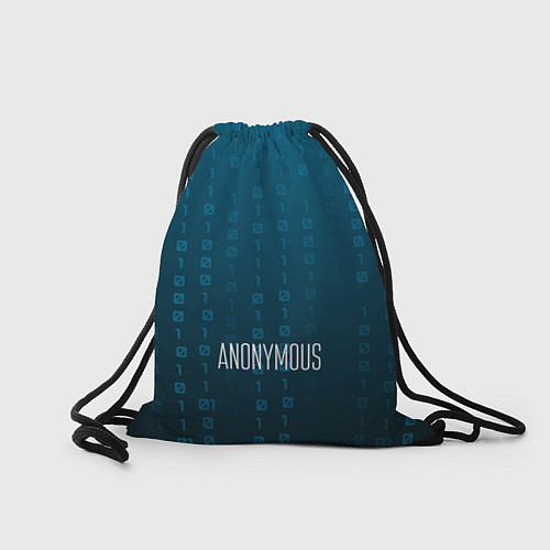 Мешок для обуви Anonymous hacker / 3D-принт – фото 2