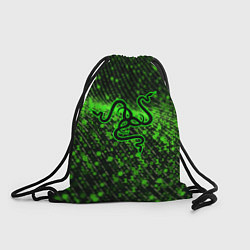 Рюкзак-мешок RAZER: Snake Style, цвет: 3D-принт