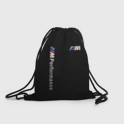 Рюкзак-мешок BMW M PERFORMANCE CARBON КАРБОН, цвет: 3D-принт