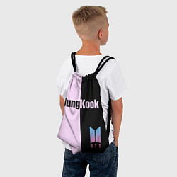 Рюкзак-мешок BTS Jung Kook, цвет: 3D-принт — фото 2