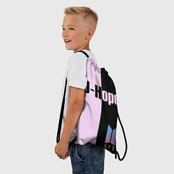 Рюкзак-мешок BTS J-hope, цвет: 3D-принт — фото 2