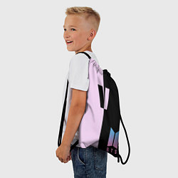 Рюкзак-мешок BTS V, цвет: 3D-принт — фото 2