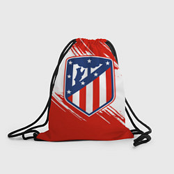 Рюкзак-мешок ФК Атлетико Мадрид, цвет: 3D-принт