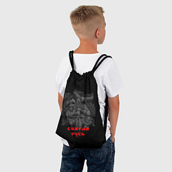 Рюкзак-мешок Святая Русь, цвет: 3D-принт — фото 2
