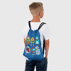 Рюкзак-мешок Cool Dudes, цвет: 3D-принт — фото 2