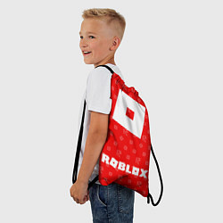 Рюкзак-мешок ROBLOX: Red Style, цвет: 3D-принт — фото 2