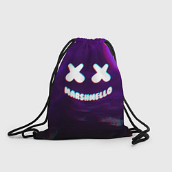 Мешок для обуви Marshmello: Violet Glitch