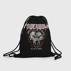 Рюкзак-мешок Powerwolf: Lupus Dei, цвет: 3D-принт