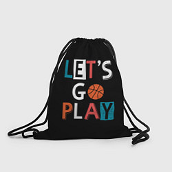 Рюкзак-мешок Let is go play, цвет: 3D-принт