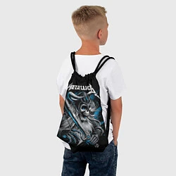 Рюкзак-мешок Metallica, цвет: 3D-принт — фото 2