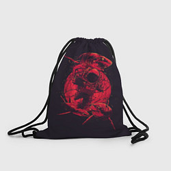 Рюкзак-мешок Dead Spaсe: Red Style, цвет: 3D-принт