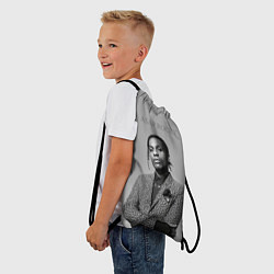 Рюкзак-мешок ASAP Rocky: Grey Fashion, цвет: 3D-принт — фото 2