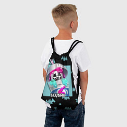 Рюкзак-мешок Marshmello Slushi, цвет: 3D-принт — фото 2
