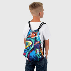 Рюкзак-мешок Street Fashion, цвет: 3D-принт — фото 2