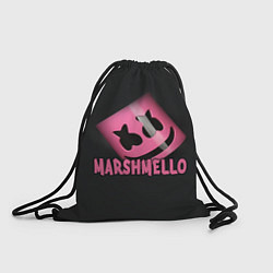 Рюкзак-мешок Marshmello, цвет: 3D-принт