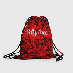 Рюкзак-мешок Sally Face: Red Bloody, цвет: 3D-принт